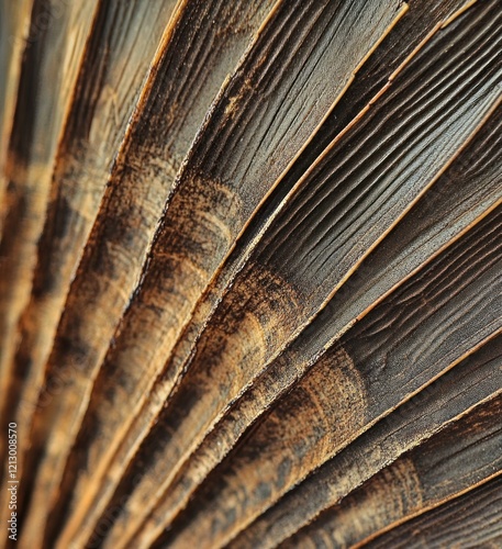 Close-up of an intricate woven texture with natural fibers. Earthy tones and detailed patterns, ideal for craft, traditional design, and organic themes.