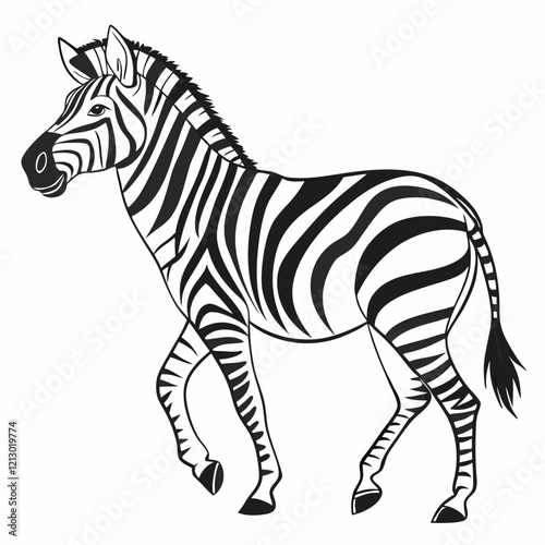 zebra vector illustration