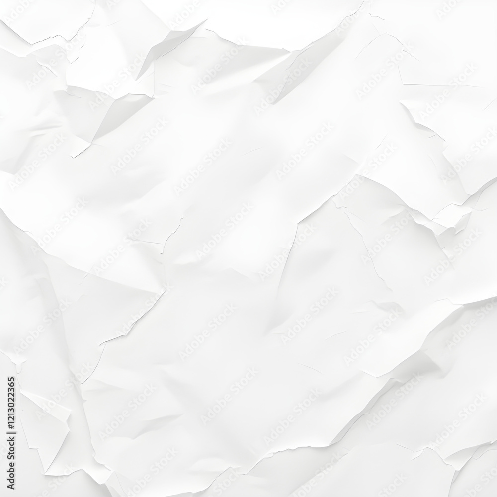 Obraz premium white crumpled background