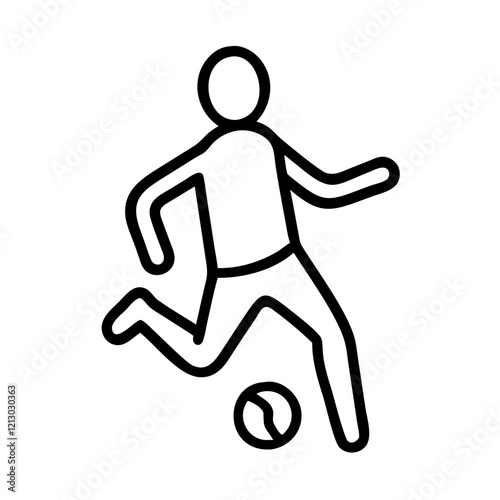 Fußballspieler Fußballer Fußball symbol