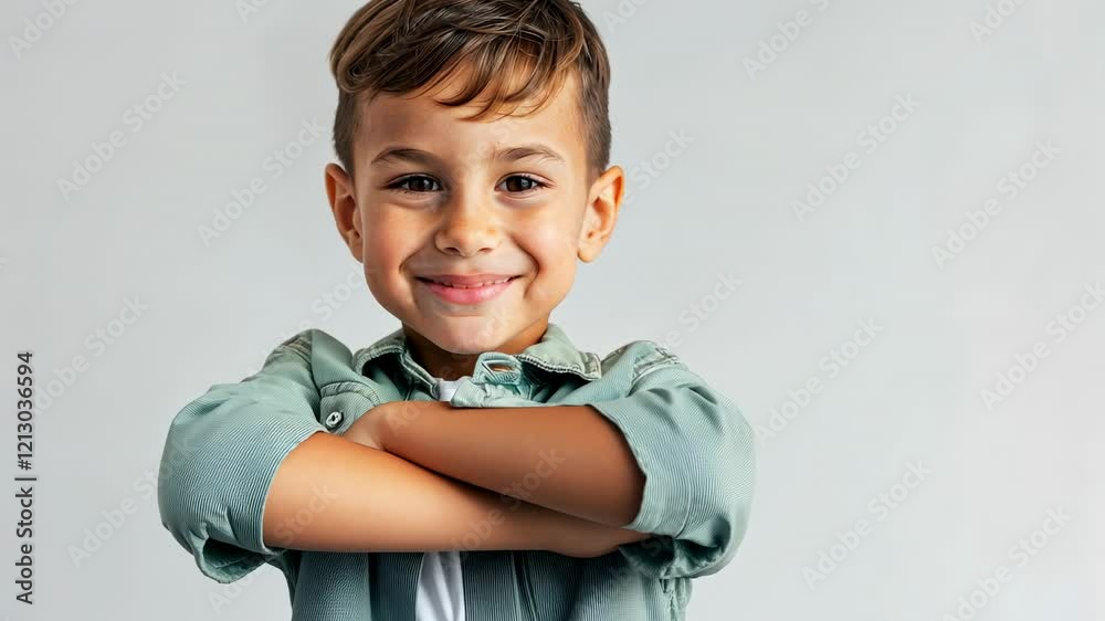 The Smiling Boy Portrait The Smiling Boy Portrait
