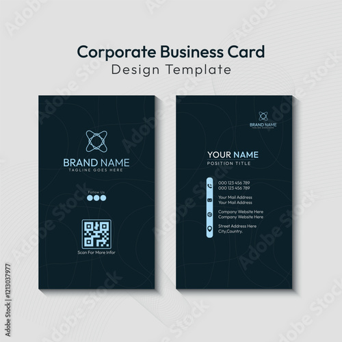 Elegant Corporate Business Card Design Template