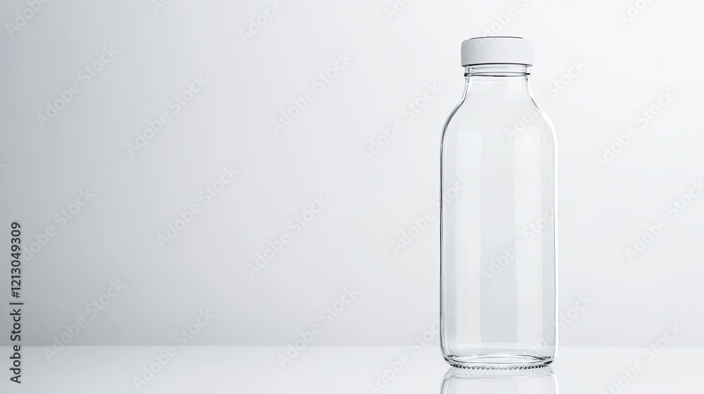 reusable glass water bottle with silicone grip displayed on white background highlighting its sustainable materials reusable glass water bottle with silicone grip displayed on white background highlighting its sustainable materials