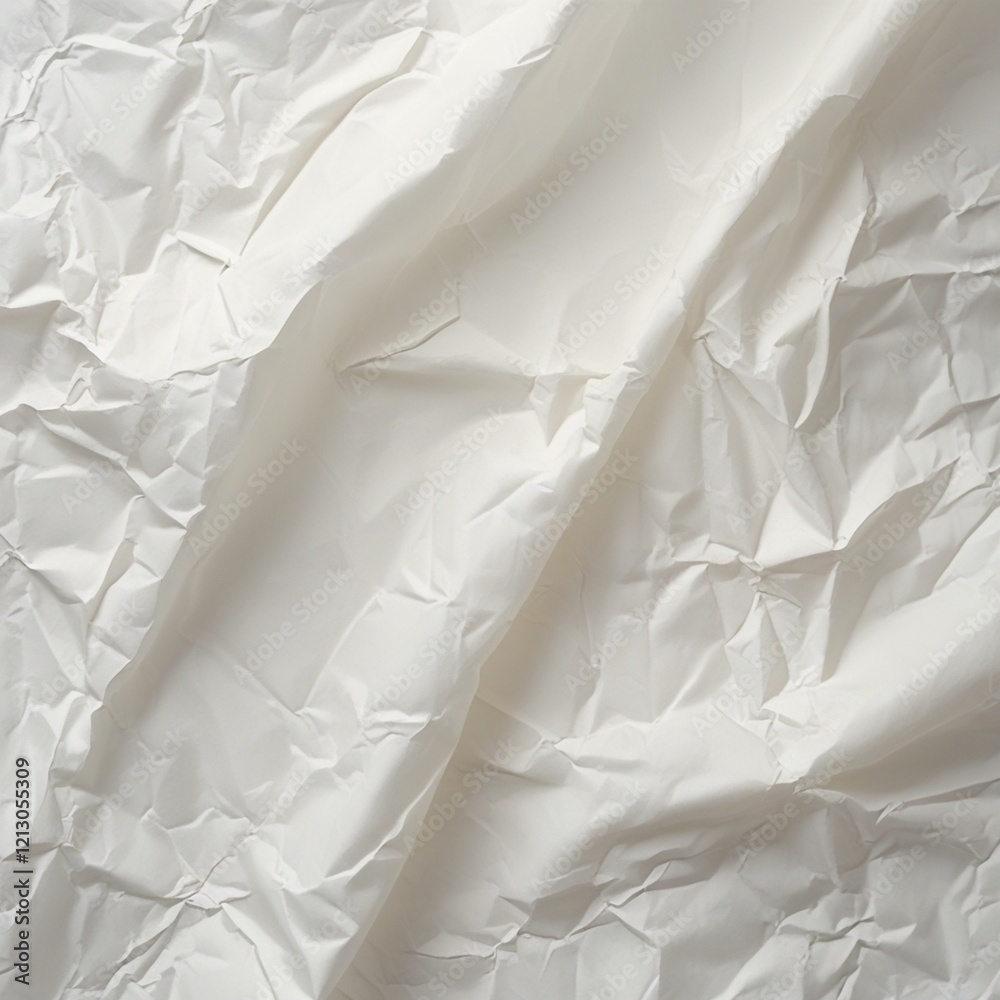 Obraz premium Photograph of a crumpled paper texture background 