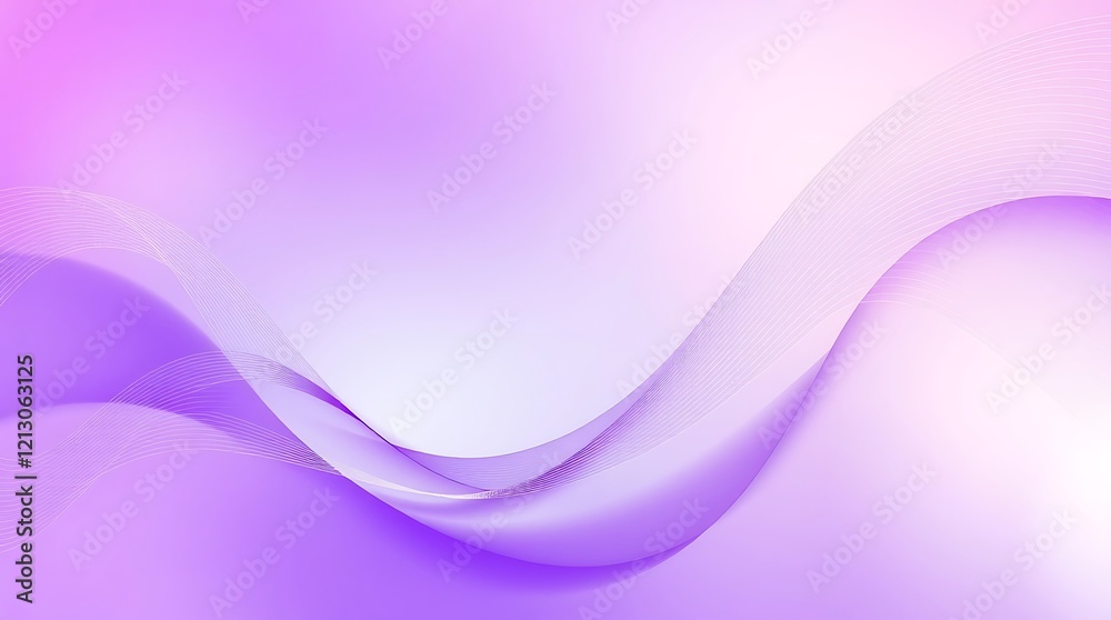 Abstract Lavender Waves Soft Gradient Background Abstract Lavender Waves Soft Gradient Background