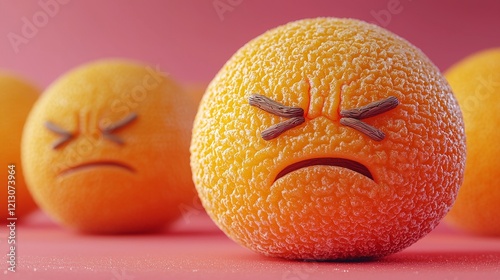 A comical yellow character with an exaggerated anxious look is depicted in a 3D illustration on a plain background