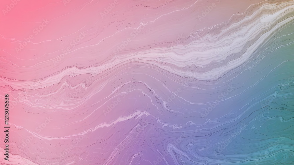 Obraz premium Smooth pastel gradients with subtle marble texture.