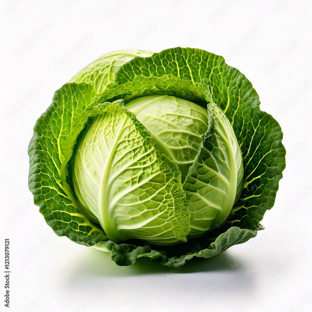 Fototapeta premium cabbage isolated on white background