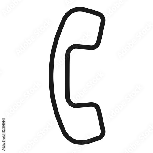 Telephone Handset Icon