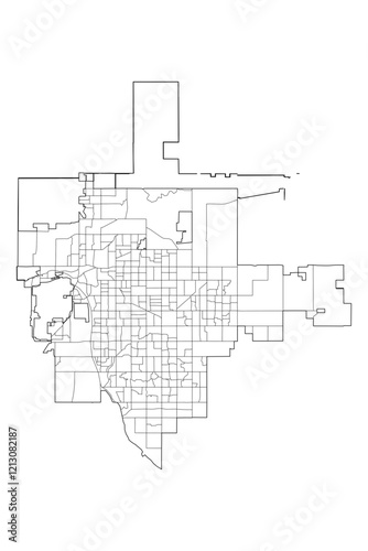 Tulsa Neighborhoods: Vector Map of the Oil Capital's Communities