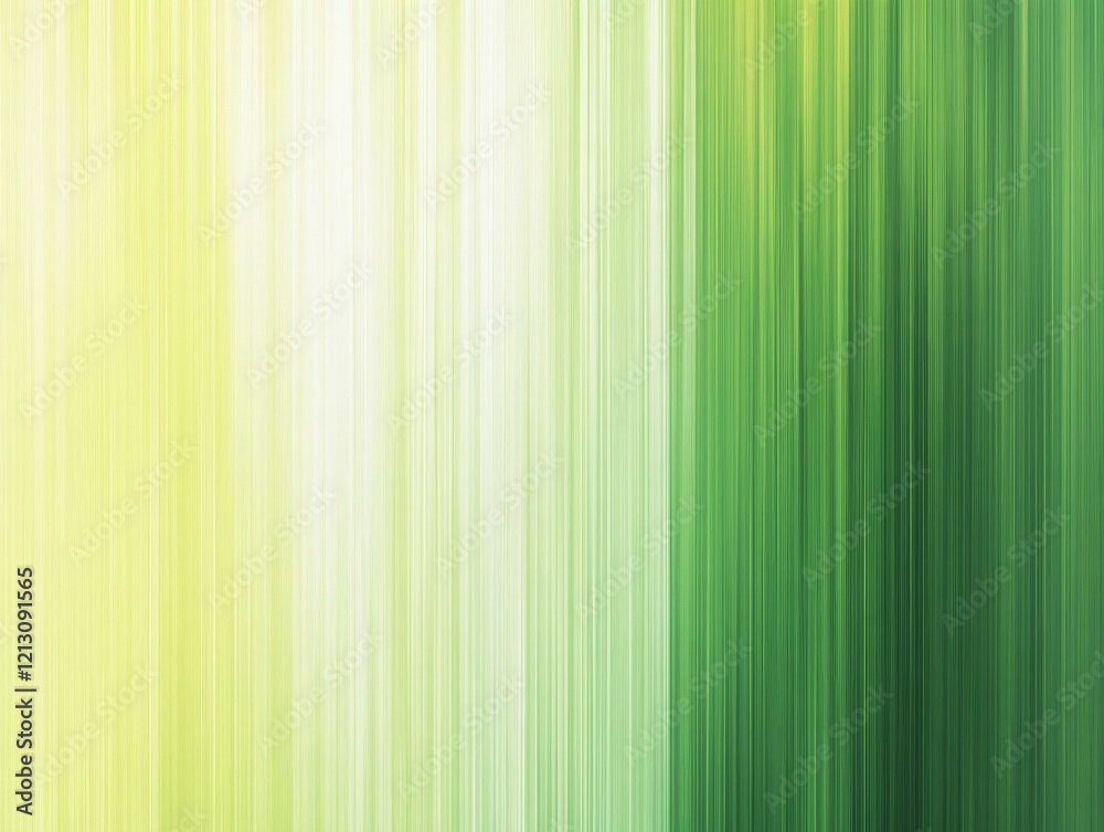 Obraz premium Green and Yellow Vertical Gradient Lines
