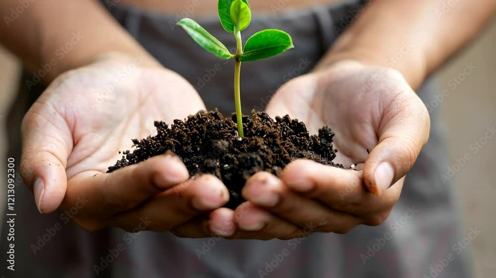 The Hands Supporting New Growth The Hands Supporting New Growth