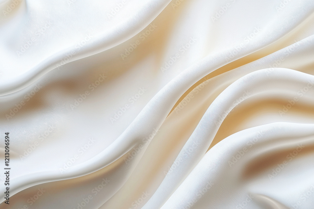 Fototapeta premium Elegant gradient texture with smooth transitions from white to soft cream in a minimalist style designed for an airy aesthetic