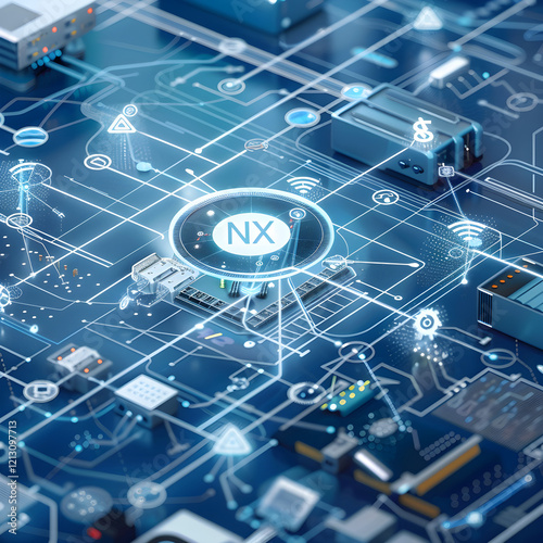 An In-depth Illustration of the NX Network Protocol within a Network Configuration