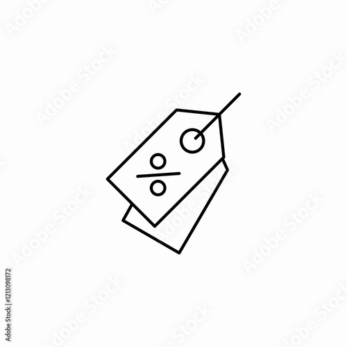 discount tags icon sign vector