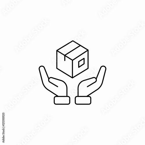 package insurance icon sign vector