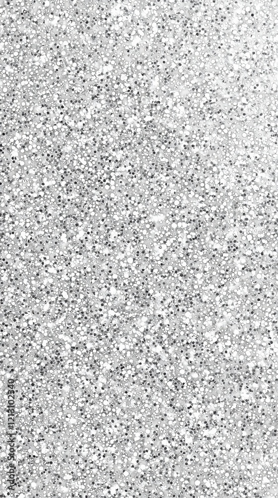 Elegant soft white glitter background with shimmering silver sparkles Elegant soft white glitter background with shimmering silver sparkles