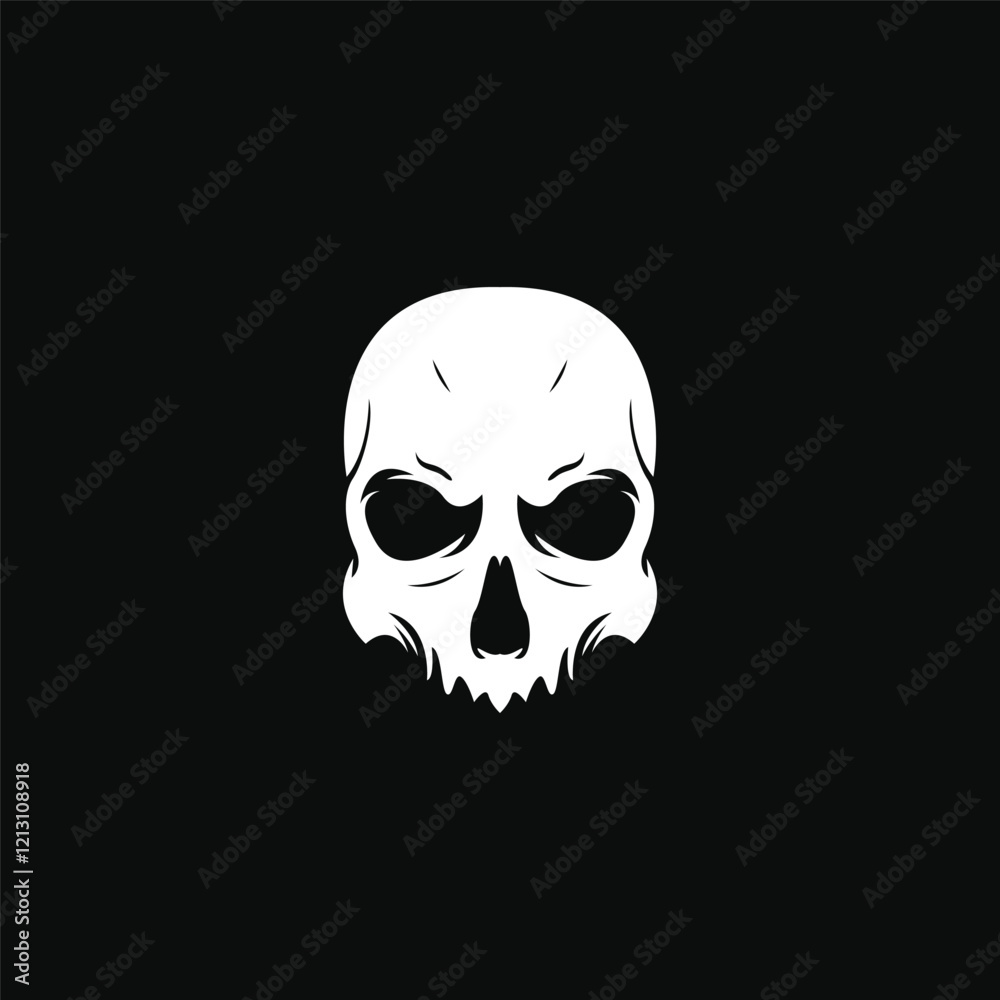 Skull head logo and symbol vectors Skull head logo and symbol vectors