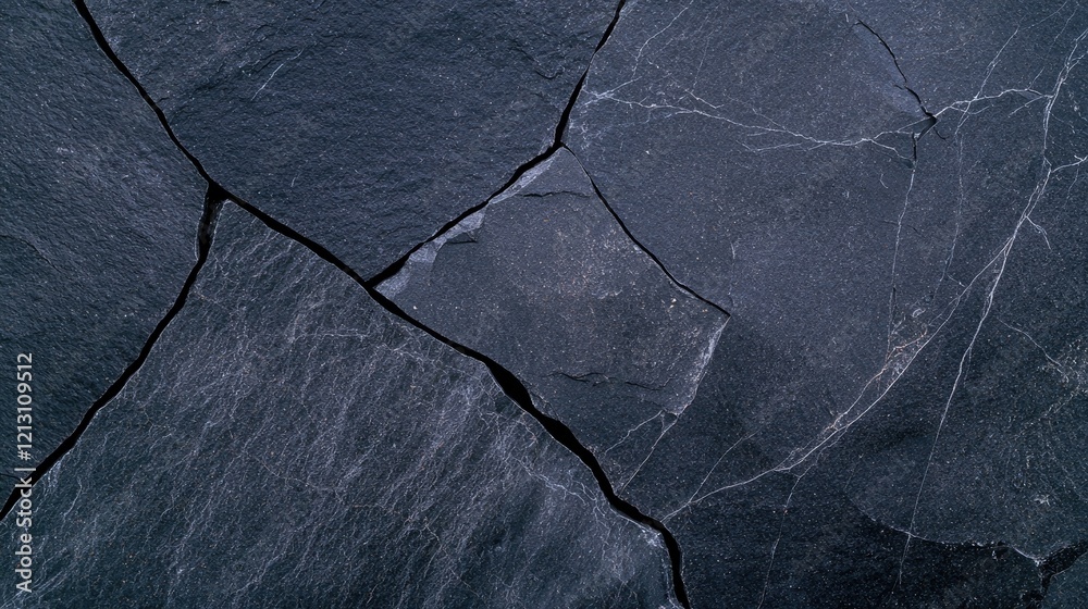 Obraz premium Dark grey stone wall texture background