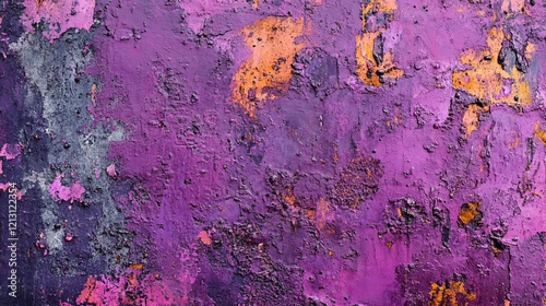 Abstract grunge background inspired by old concrete walls, featuring a stylistic seamless metal texture with scratches and chaotic elements