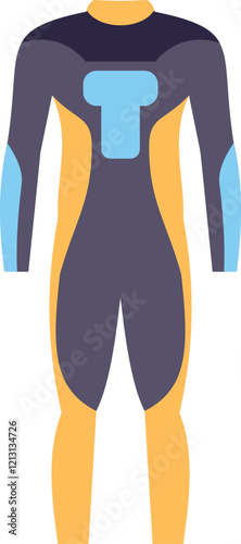 Professional wetsuit providing protection and warmth for engaging in various water sports