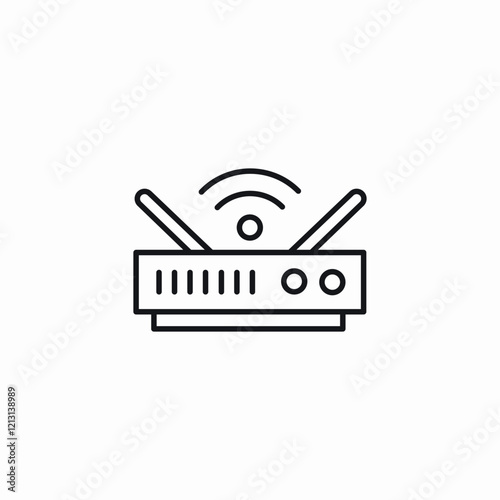 device signal icon sign vector