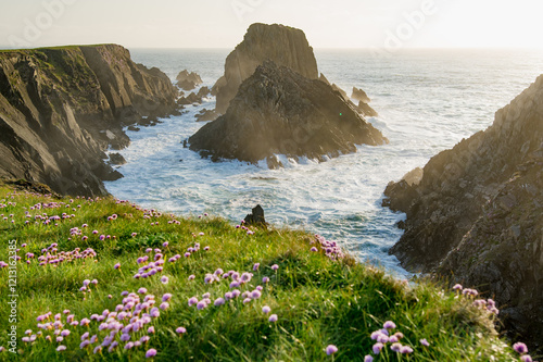 Scheildren, most iconic landscape at Malin Head, Ireland's northernmost point, Wild Atlantic Way, spectacular coastal route. Wonders of nature. Numerous Discovery Points. Co. Donegal photo