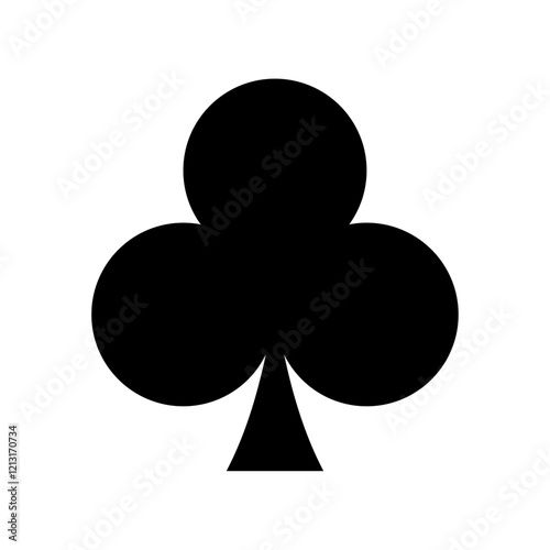 Clover card icon. Clover icon