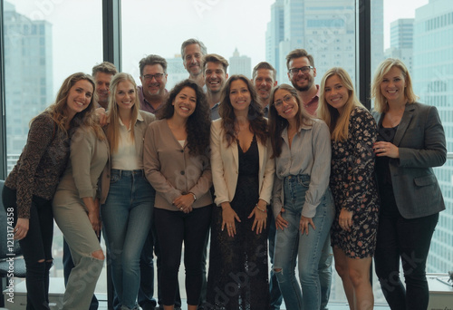 Vielfältiges Team in einem modernen Büro