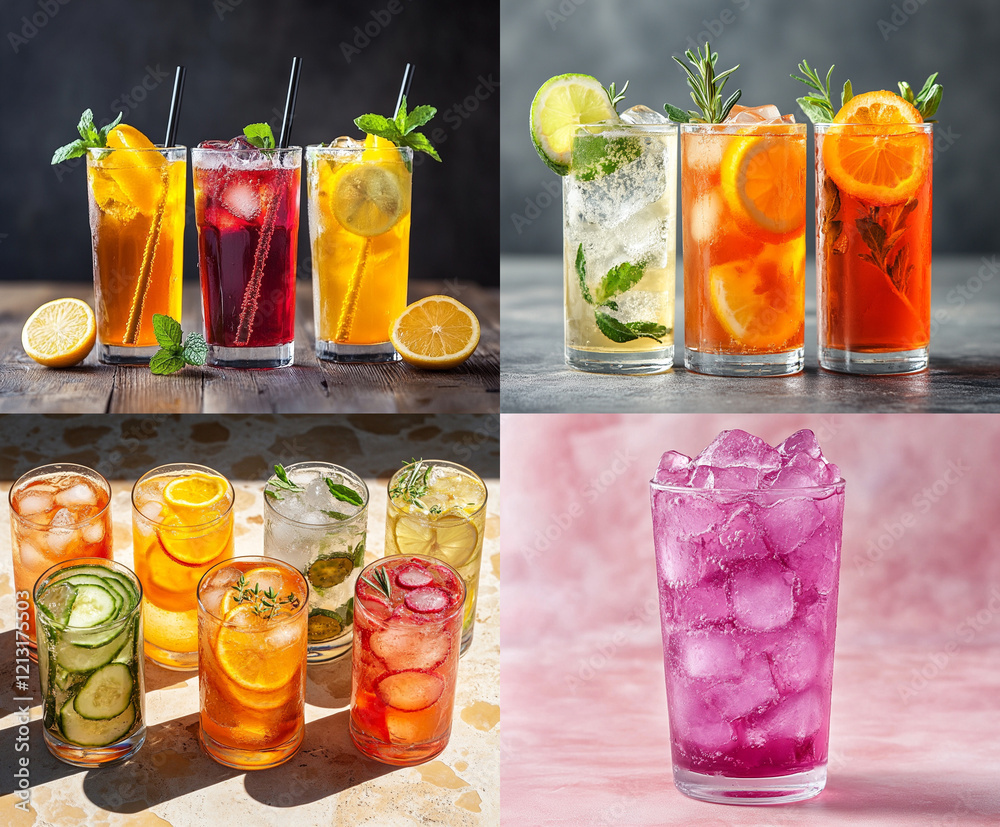 cocktail in glass