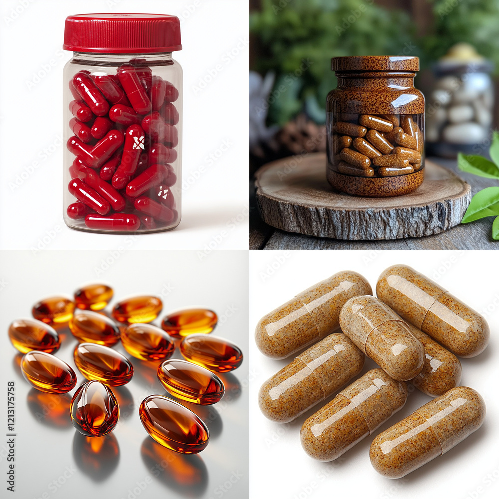 pills and capsules