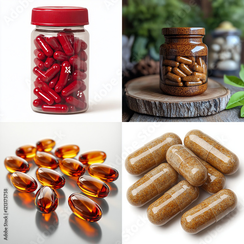 Obraz na płótnie pills and capsules w salonie