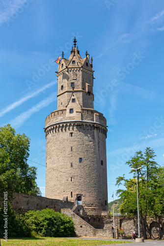 Der Runde Turm in Andernach, ein Wehrturm aus dem Mittelalter photo