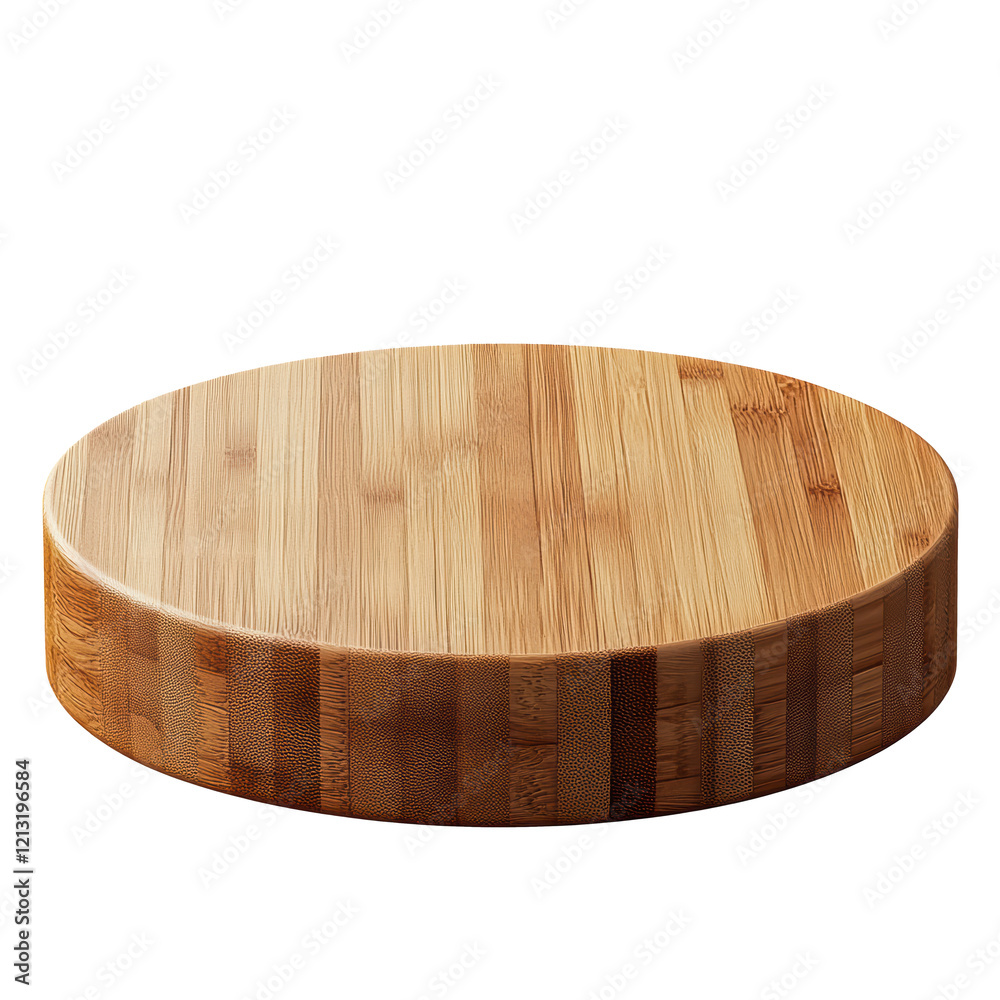 Flat wooden podiums for product display isolated on transparent background Flat wooden podiums for product display isolated on transparent background