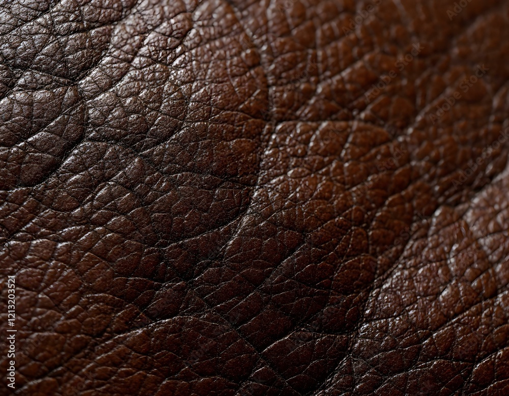 Fototapeta premium Close-Up of Brown Leather Texture