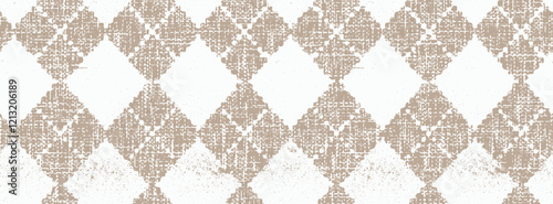 Gender neutral foliage leaf seamless raster background. Simple whimsical 2 tone pattern. Kids nursery wallpaper or scandi all over print.botanical geometric retro silhouette designs beige white colors