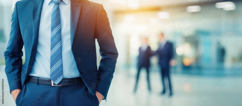 Fototapeta premium Tax consultation explaining advisor strategies in a professional office environment