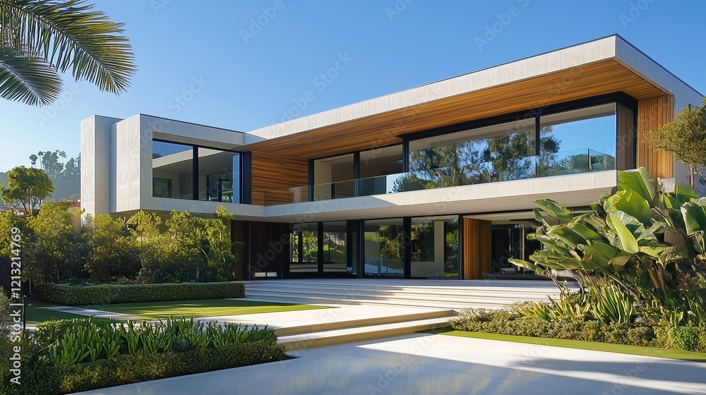 Fototapeta premium Luxury Modern Home
