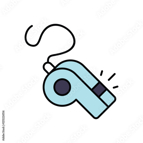 Whistle  vector icon