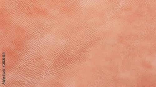 Peach colored leather texture. Soft, smooth, and subtly textured background.