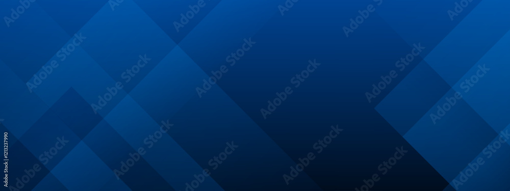 Obraz premium Abstract blue background. Geometric triangle background. Hexagon pattern. Vector background.
