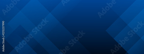Abstract blue background. Geometric triangle background. Hexagon pattern. Vector background.