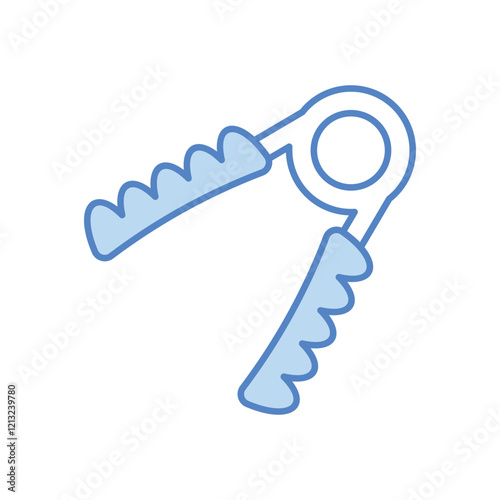 Hand Gripper vector icon