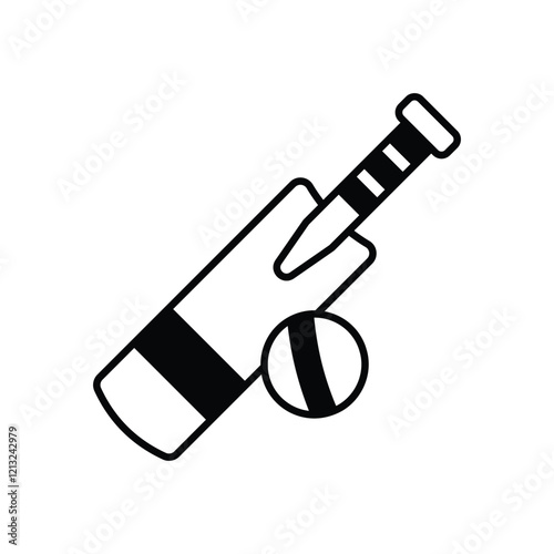 Cricket  vector icon