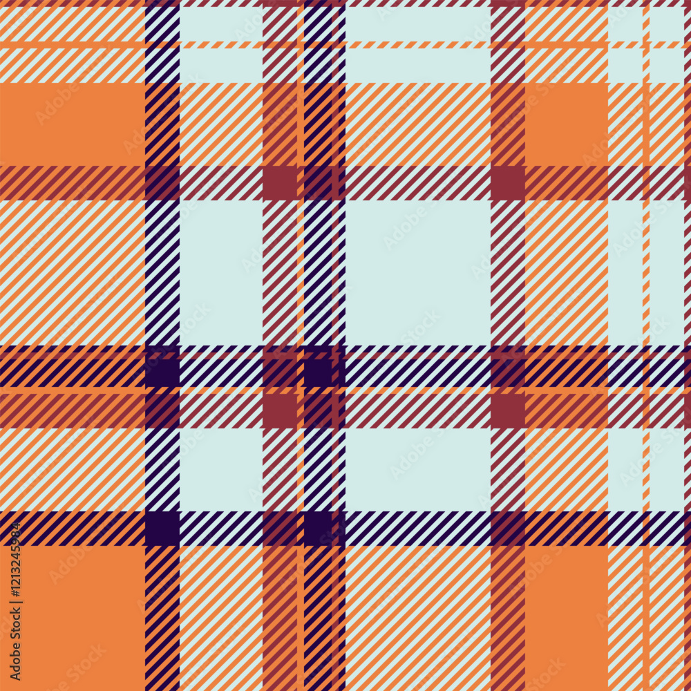 Platform tartan background vector, sexual fabric pattern seamless. Micro plaid textile check texture in light and orange colors. Platform tartan background vector, sexual fabric pattern seamless. Micro plaid textile check texture in light and orange colors.