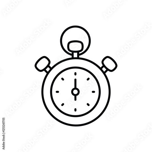 Stopwatch vector icon