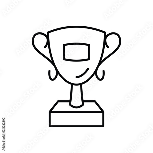 Trophy  vector icon
