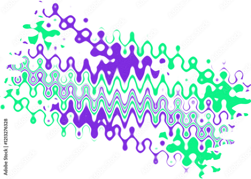 An abstract transparent wavy color blur design element. An abstract transparent wavy color blur design element.