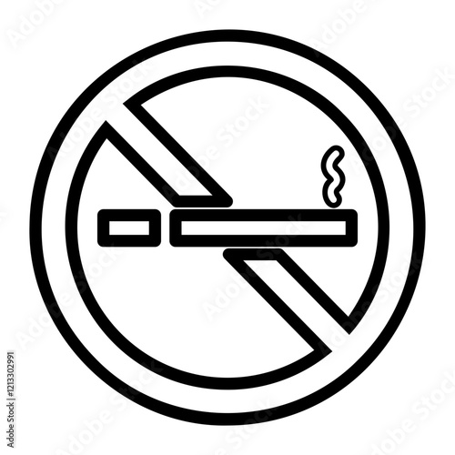 no Line Icon
