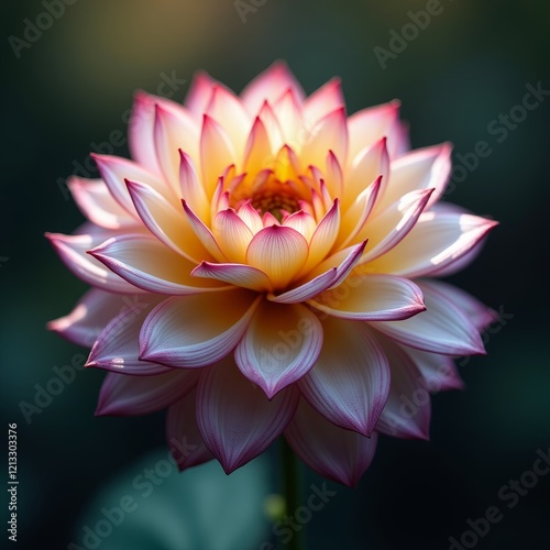A delicate flower with petals resembling a lotus